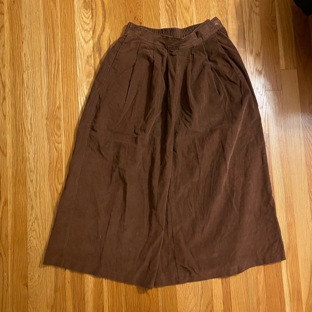 Vintage corduroy skirt